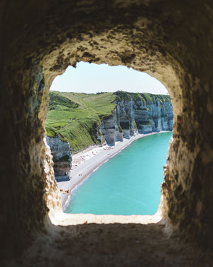 Cliff Jump Tunnel | Étretat, France